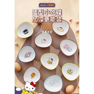 Hello Kitty Japanese Ceramic Flavor Plate Cute Sauce Dish Snack Plate