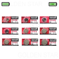 MAXELL LITHUIM BATTERY CR1220 / CR1616 / CR1620 / CR1632 / CR2016 / CR2025 / CR2032 / CR2430 / CR245