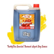 TastyDip Special brewed aged soy sauce Kicap Tua kicap soya cair istimewa Tasty Dip天然老抽酱油 5kg சிறந்த