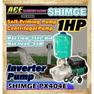 SHIMGE PX404E Inverter Pump Inverter Centrifugal Self Priming Water Pump Max FLow 150L Max Head 45M 