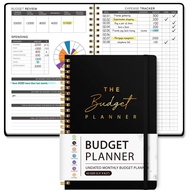 A5 Budget Planner Undated Monthly Budget Book Expense Tracker Savings Journal Spiral Finance Noteboo
