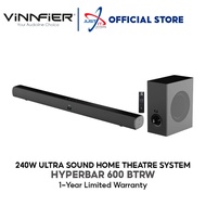VINNFIER HYPERBAR 600 BTRW WIRELESS SUBWOOFER BLUETOOTH TF OPTICAL USB 240W