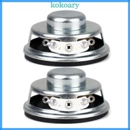 KOK 40mm 4Ohm Speakers 3W Full Frequency Strong Inner Magnetic Clearly Sound Auditory Speakers 2PCS 