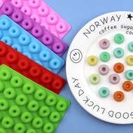Mini Donut Shaped Silicone Mold / Mini Donut Silicon 48"S