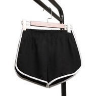 Quần Short Tập Yoga Cạp Cao Nữ Mùa Hè Chạy Ngoài Trời An Toàn Dáng Rộng Thể Thao Đi Biển Quần Short