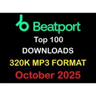 Top 100 Beatport Downloads Music Tracks October 2025 in 320K MP3 Format [instant download]