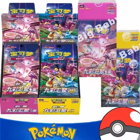 Pokemon Cards Original Trading PTCG Game Gathering of Nine Colors Peng&Yuan Sword&Shield Chinese 6.0