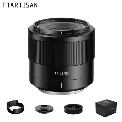 TTArtisan AF 23mm F1.8 Large Aparture Lensfor Nikon ZR Z5II Z50II for Sony ZV-E10 II A6300 A6700 Fuj