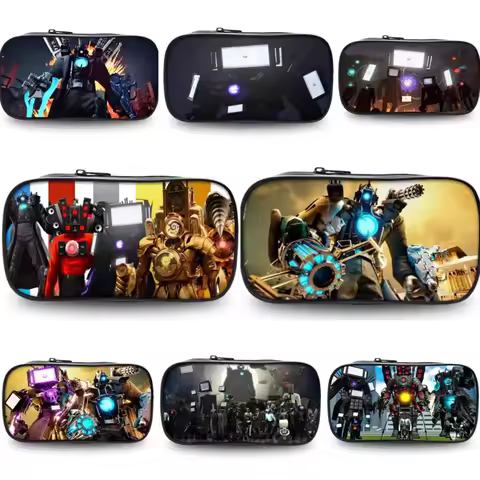 Skibidi Toilet Pencil Case Tv Man Pencil Case Speakerman Titans Cameraman Camera Man Skibidi Pencil 