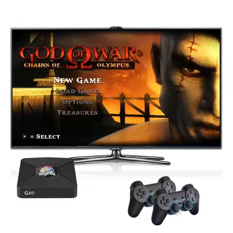 HaaYot Game Box 4K HD Smart Android 12 TV Box Video Game Console 64G Built in 30000 Retro Games 14 E