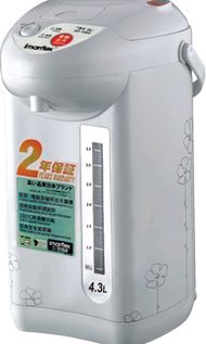 IMARFLEX 伊瑪牌 4.3公升微電腦電熱水瓶 IAP-43BA