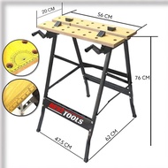 PORTABLE WORKBENCH CARPENTER WORK TABLE FOLDING WORK BENCH
