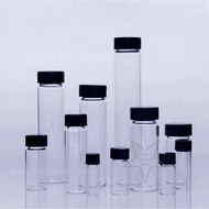 hot Lab Glass Sample Bottle 2ml 3ml 4ml 5ml 10ml 15ml 20ml 30ml 40ml 50ml 60ml Clear Glass Vial Used