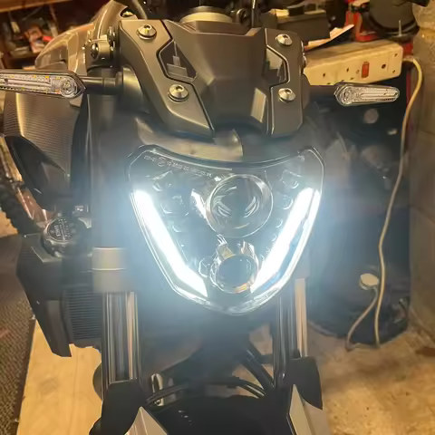 LED Headlight Headlamp For Yamaha MT-07 MT07 MT 07 FZ-07 FZ07 2014 2015 2016 2017 E24 Motorcycle Hea