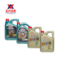 CASTROL Full Synthetic Engine Oil 4 Liter - 5W40 / 10W60 / 0W20 / 5W30