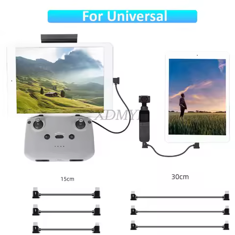 For DJI Neo/Mini 4K/FPV/Avata 2/Mavic 3 Pro//Mini 4 Pro/Air 3S/RC N2/N3 Universal Remote Control Cab