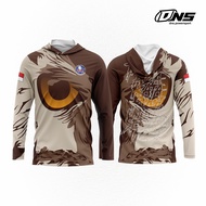 Kaos baju jersey merpati hoodie pmti birds eye custom full printing