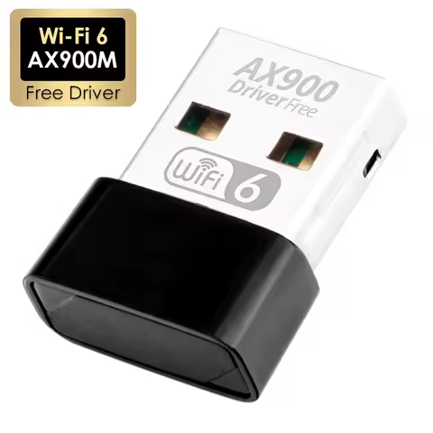 NEW AX900M 2.4GHz/5GHz Dual Band USB Wi-Fi6 Adapter 900Mbps Free Driver Wireless Network Card Dongle
