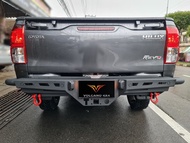 กันชนท้ายออฟโรด รีโว่ 2014-2024 ทุกรุ่น R3 กันชนท้ายเหล็ก Toyota Revo rear off road bumper