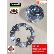 KAWASAKI KR150 KIPS - CHROME REAR HUB with DISC PLATE (READY STOCK KL)