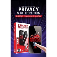 TEMPERED GLASS PRIVACY SPY ULTRA THIN 0.18MM SAMSUNG S24 FE SAMSUNG S25 FE/ SAMSUNG A36/ SAMSUNG A56