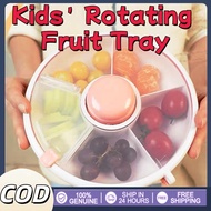 Rotating Snack Container Kids Snack Spinner Leak Proof Moisture Proof Portable with Lid for Candy Nu