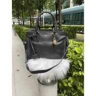 Authentic Alexander McQueen Padlock Satchel Small