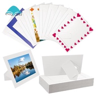 30 Pack Photo Frames Standing White Cardboard Photo Frames for 4 X 6Inch Photos,  with Easel DIY Cra