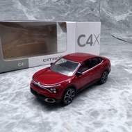 Norwell 1/64 Citroen C4 X 2022 Citroen Alloy Car Model Ornaments