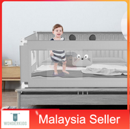 Lifting Baby Safety Fence Kids Bed Rail Guard Anti-Fall Penghadang kandang katil budak Cute and new design Extra Height