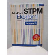 STPM Ekonomi Malaysia Penggal 3