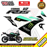 Striping R15 V3 Variasi - Stiker Motor R15 V3 Desain Monster Energy