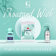 【GAGNIER LAVOUR】 PARFUM HAND SANITIZER 20ml [Alcohol 80%]  #Branded Perfume + 2 Hours Moisturization