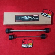 Fork Protector Axle Slider Jalu As Roda Kendmoto ZX25R ZX25RR ZX4RR ZX-25R ZX-25RR ZX-4RR ZX-4R ZX 4