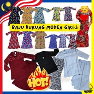 Baju Kebaya & Kurung Kids Kanak-kanak Perempuan Baju Kurung Raya Murah Aidilfitri Kenduri Aqiqah Baj