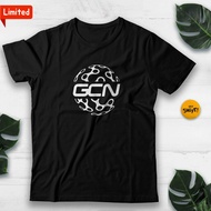 GCN GLOBAL CYCLING NETWORK LOGO CYCLING T-SHIRT GOWES DISTRO CLOTHES