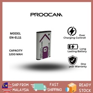 ready stock Proocam Nikon EN-EL11 Compatible Battery for Camera S550 S560 S600