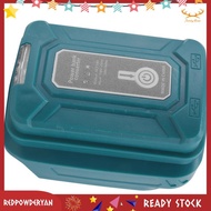 [Redpowderyan.] For Makita18V with USB Battery Adapter Fast Charging for  18V Battery Charger Adapte