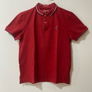 Men Giordano Red POLO Shirt