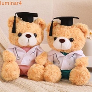 LUMINAR Doctor Cap Graduation Bear Doll, Stuffed Toy With Doctorial Hat Bachelor Bear Plush Toy, Com