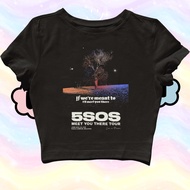 STARPERSON | CROP TOP 5SOS MEET YOU THERE TOUR | GRUNGE | Y2K | METAL METAL | VINTAGE VINTAGE | ANIM