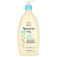 Aveeno Gentle Cleansing Wash &amp; Shampoo 532ml