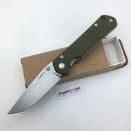 มีดพับ LAND 911 รับประกันของแท้100% ด้ามสีเขียว G10 ระบบ Ball bearing เปิด-ปิด ลื่นมาก ใบมีดสแตนเลสส