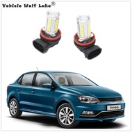 2pcs H11/ H8 Car LED Light Bulbs For VW Ameo 2017 2018 2019 LED Fog Light Fog Lamp Bulbs