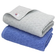 [Direct from Japan] Hiorie Imabari Towel Certified Dot Jacquard Made in Japan 100% Cotton Polka Dot