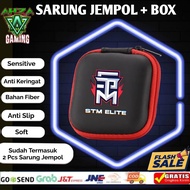 SARUNG JEMPOL GAME ML FF PUBG GARENA + BOX POUCH PREMIUM SENSITIVE RENSPONSIF ANTI SLIP BASAH SARUNG