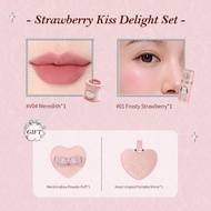 [NEW]Flower Knows Strawberry Kiss Delight/Treasure makeup gift Set