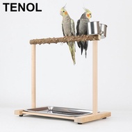 [TENOL] Parrot Perch Stand Birds Perch Gym Stand for Budgies Lovebirds Cockatiels