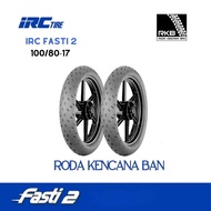 Ban Motor IRC FASTI 2 TL Size 100/80 R17 - Tubeless Ban Belakang Supra GTR 150, MX King 150, Satria