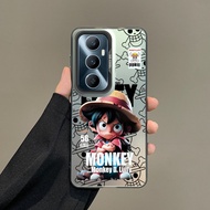 เคส Realme C65 เคสกันกระแทก ลูฟี่ โซโร วันพีช อะนิเมะ เคลือบด้าน เคสโทรศัพท์แข็ง